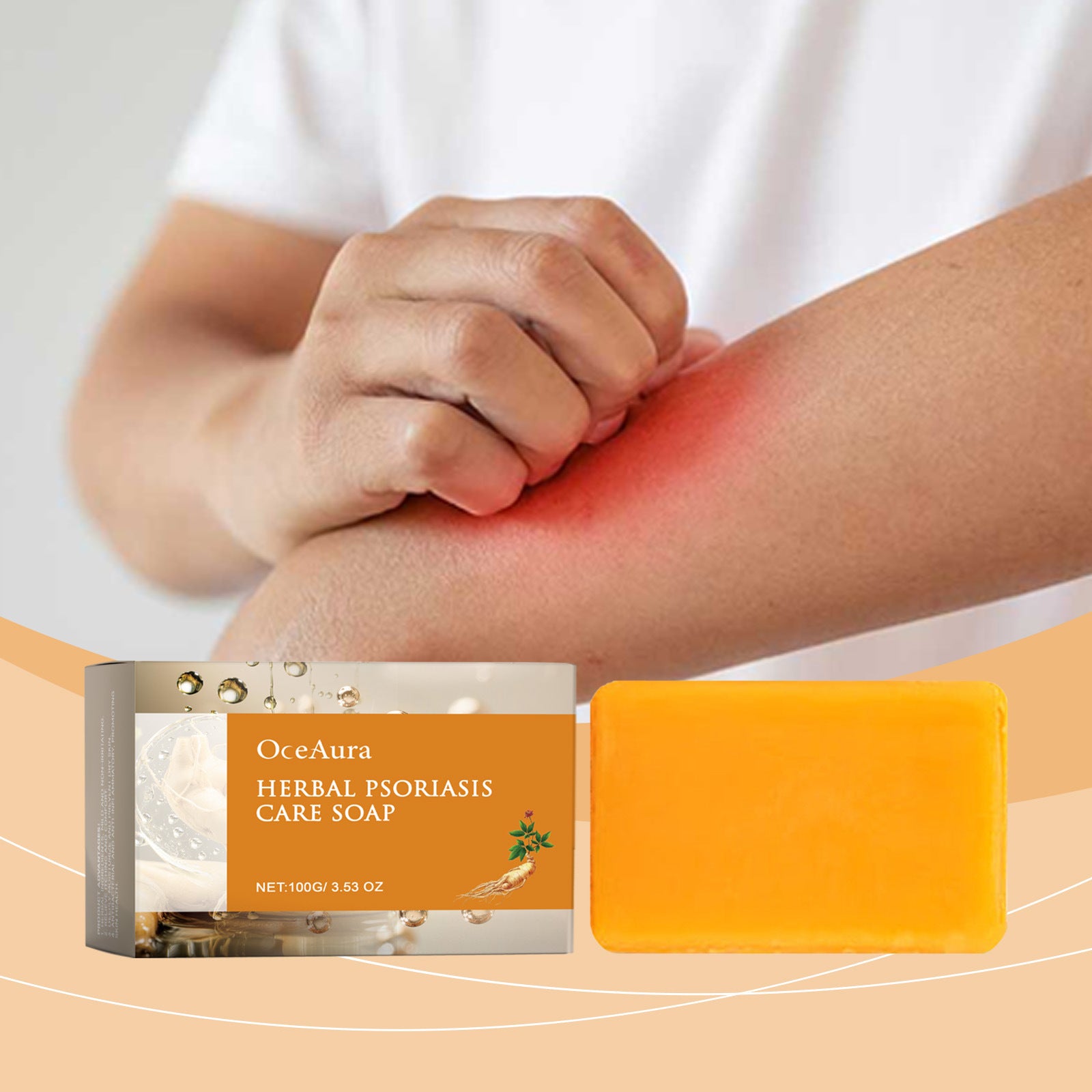 Cowhide Moss Care Soap Relieves Discomfort And Moisturizes Skin