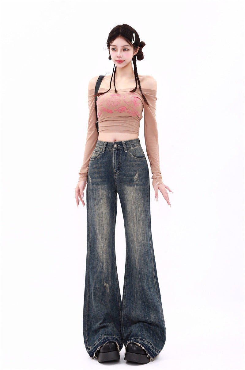 Women's Retro American-style Skinny Jeans