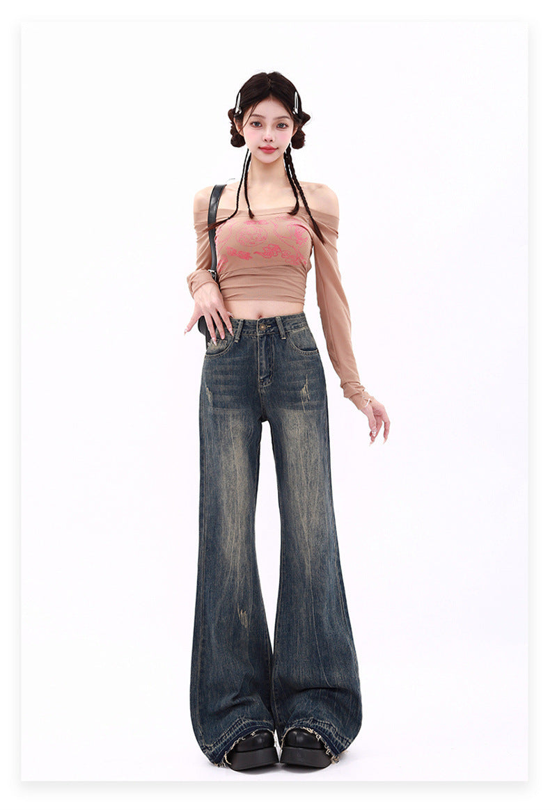 Women's Retro American-style Skinny Jeans